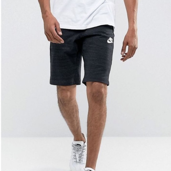 Nike NSW AV15 Advanced Knit Shorts In Black 837014-010 - Picture 1 of 12